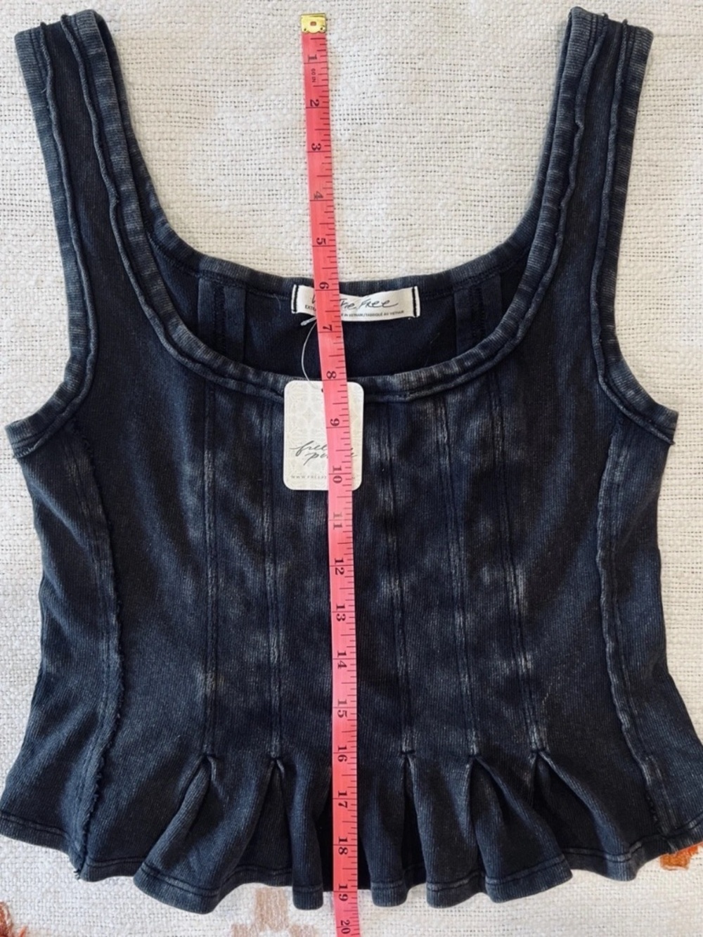 FREE PEOPLE We The Free Roller Tank / Black / XS - Picture 9 of 14